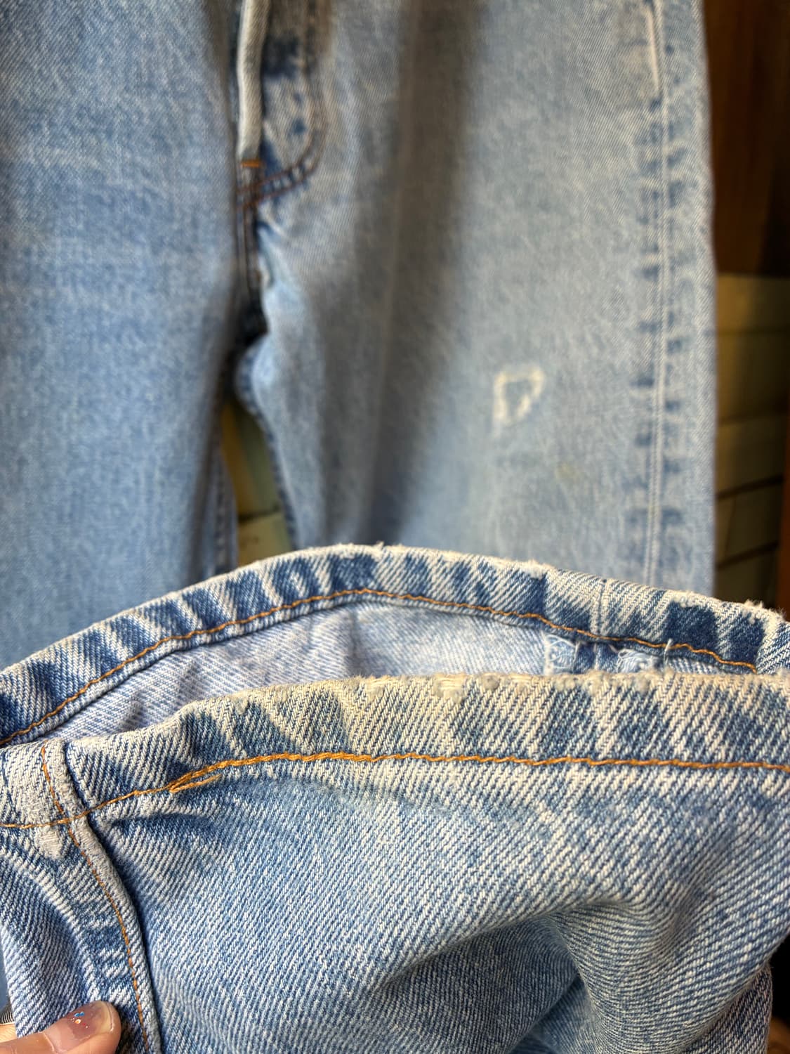 90s Levi’s 501 Denim Pants Made in USA 상품이미지10