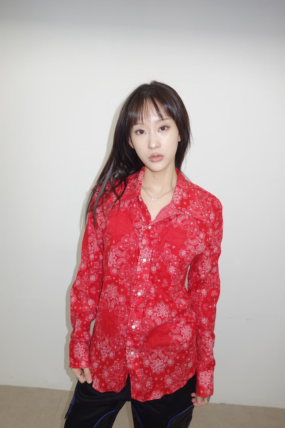 •니들스x네펜테스 페이즐리 셔츠 상품이미지1