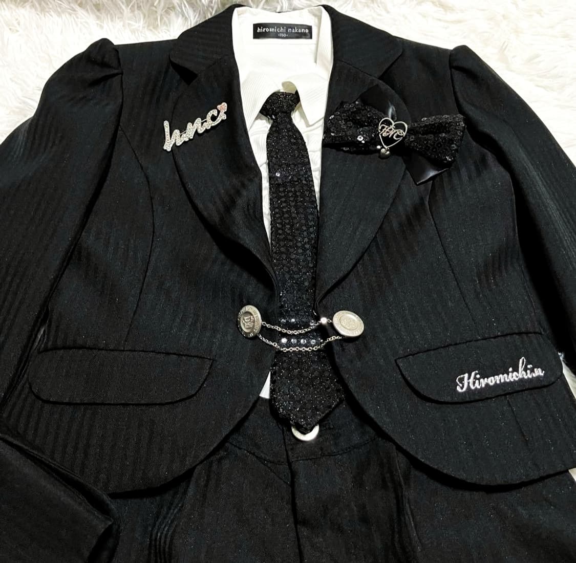 빈티지 자켓 블라우스 팬츠코디세트 달천 대장 y2k긱시크 로리타 핀터깔 상품이미지3