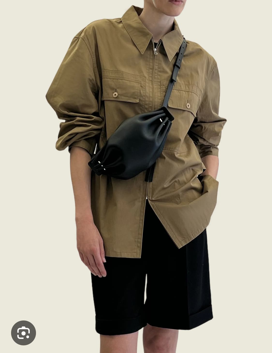 BONASTRE 보나스트레 bon bon 본본백 크림컬러 새상품  파리가 상품이미지3