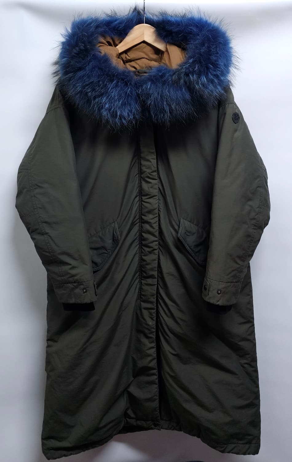 코오롱스포츠 여성 구스다운 롱패딩 90 오버핏 상품이미지1