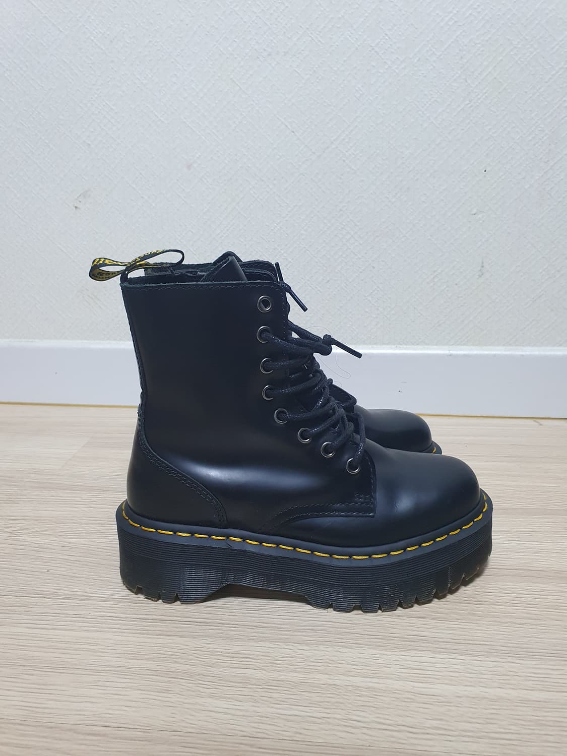 닥터마틴 제이든 블랙 플랫폼 부츠 230 상품이미지1