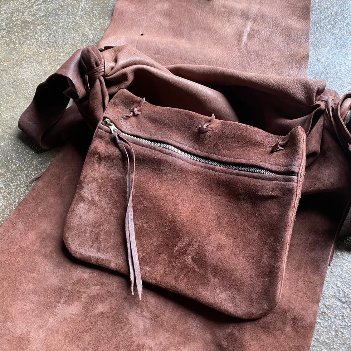 Deerskin medicine bag 상품이미지6