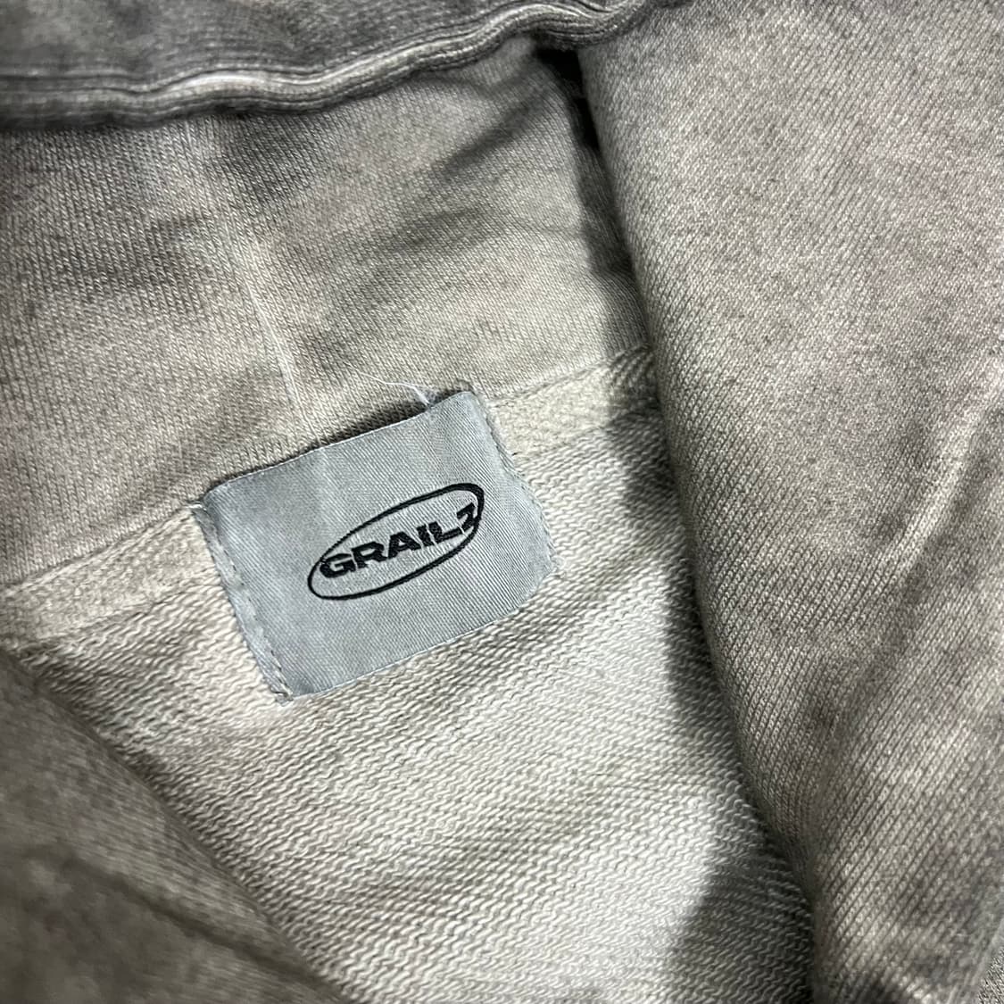 그레일즈 루나 집업 후디 브라운 상품이미지5