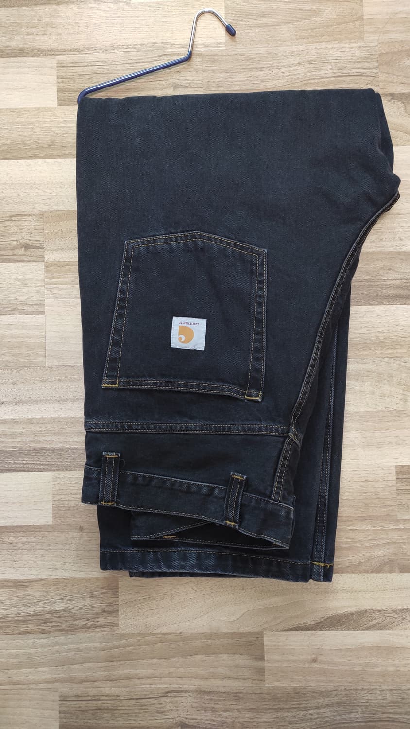 칼하트 브랜든 팬츠 워시드 블랙 M 상품이미지3