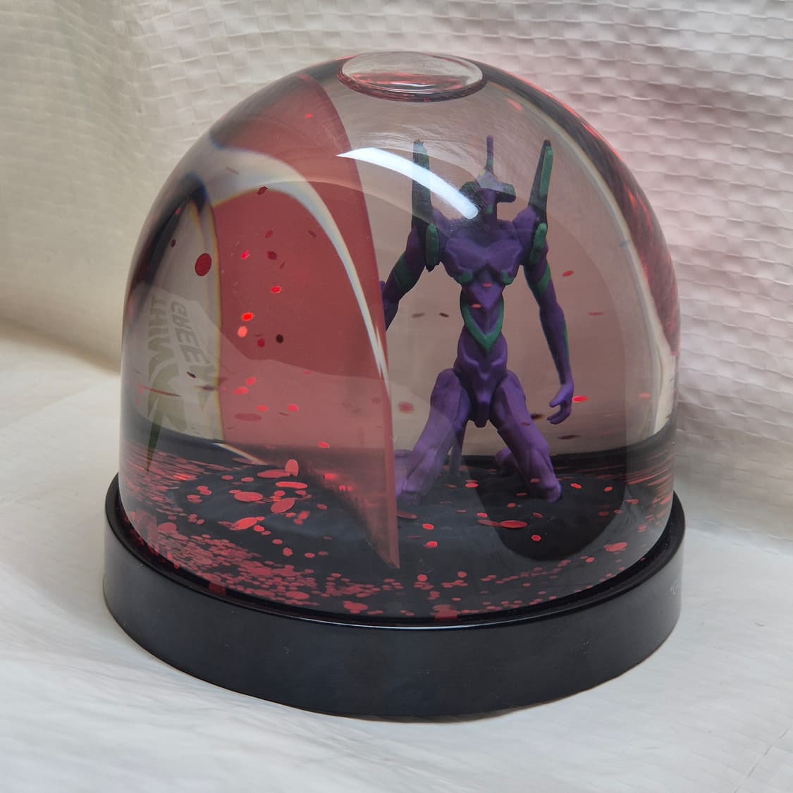 에반게리온 초호기 글리터 스노우돔 상품이미지3