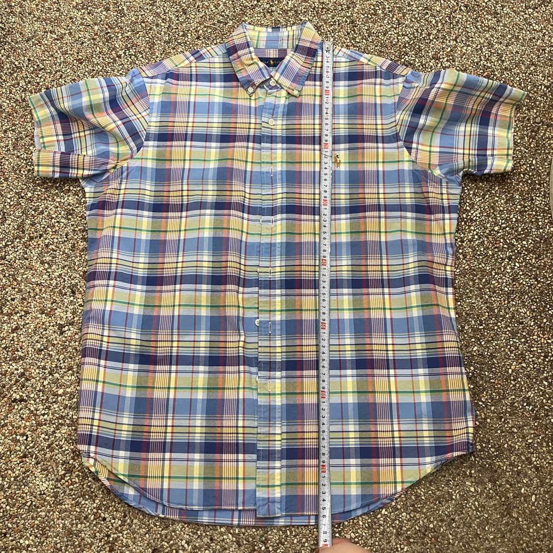 578 폴로 체크 반팔셔츠 상품이미지5