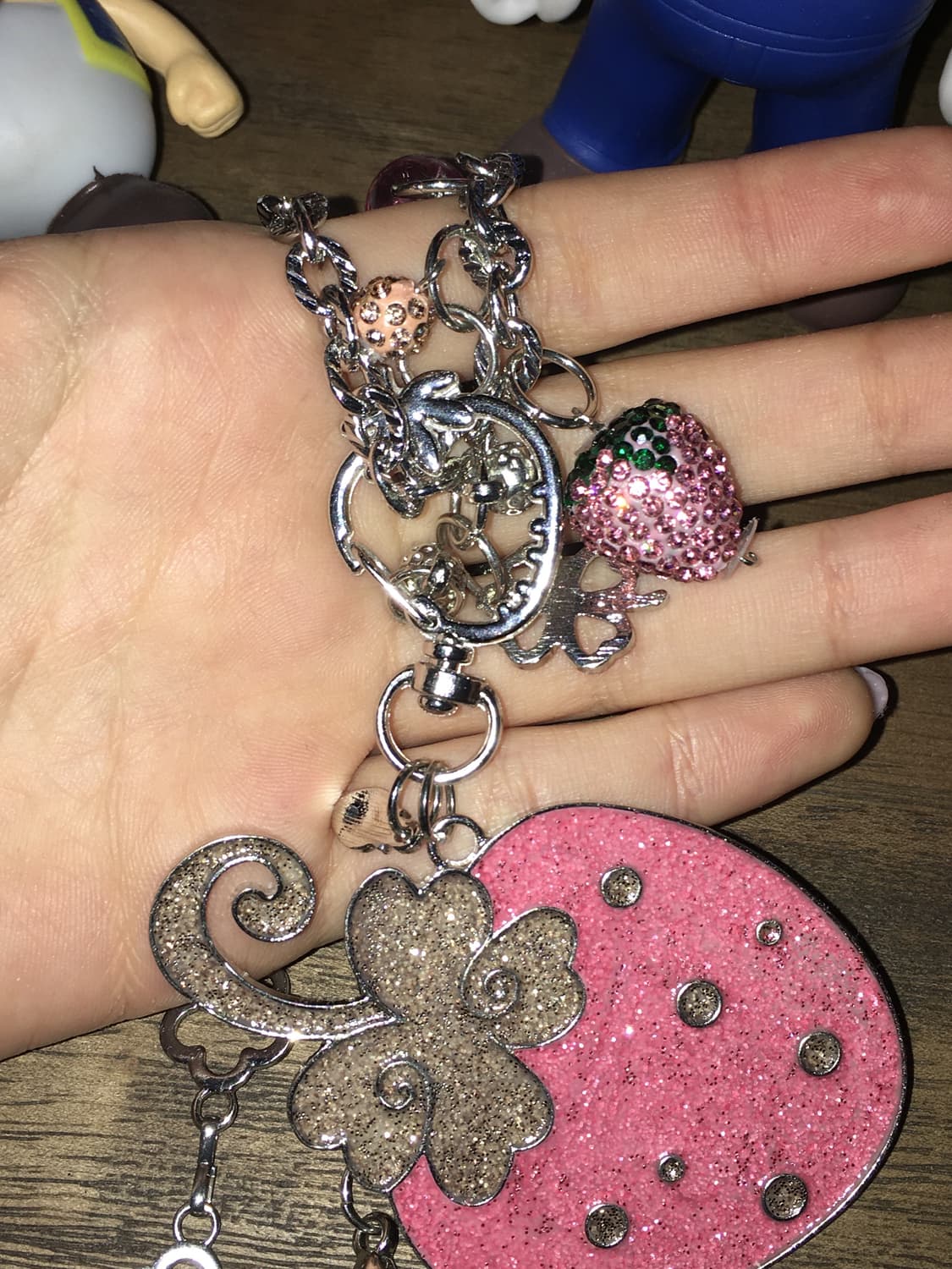 No.47 / 대난리귀여운 딸기 목걸이 상품이미지3