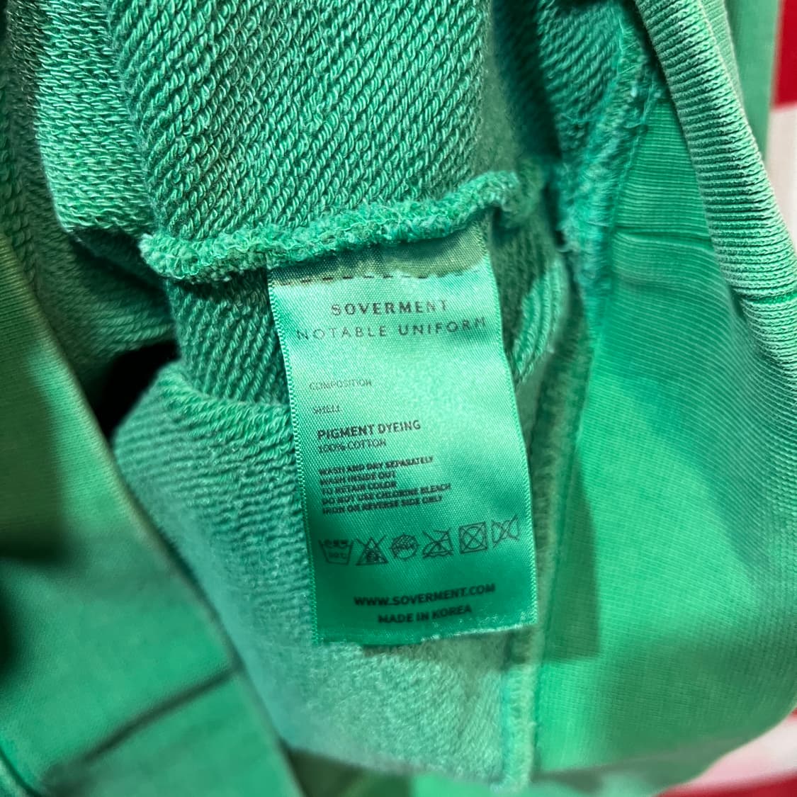 소버먼트 피그먼트 맨투맨 상품이미지4