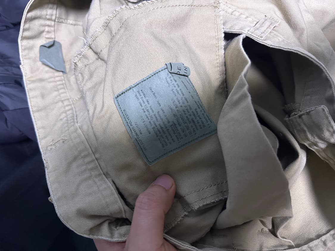 [L] 로스코 더블 카고 팬츠 베이지 상품이미지4