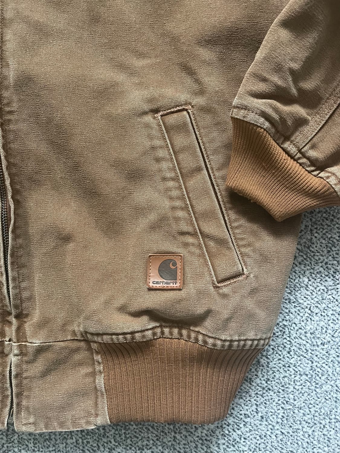  칼하트 칼리지 컬렉션 LSU 대학교 봄버 자켓 L  상품이미지8