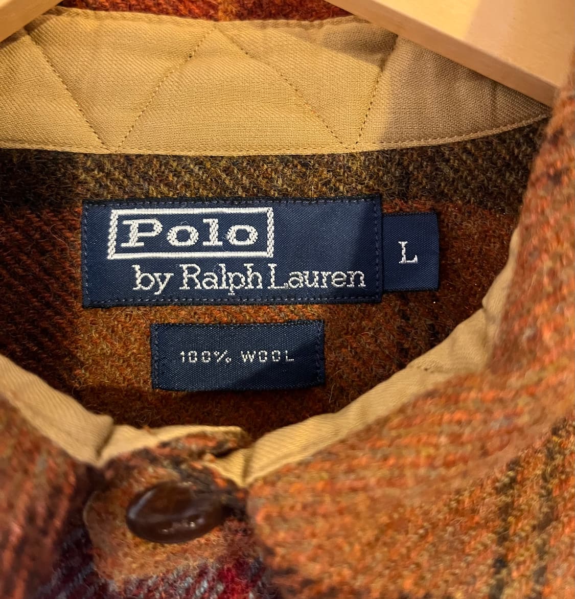 90’s 폴로 랄프로렌  울 아웃도어 셔츠 상품이미지3