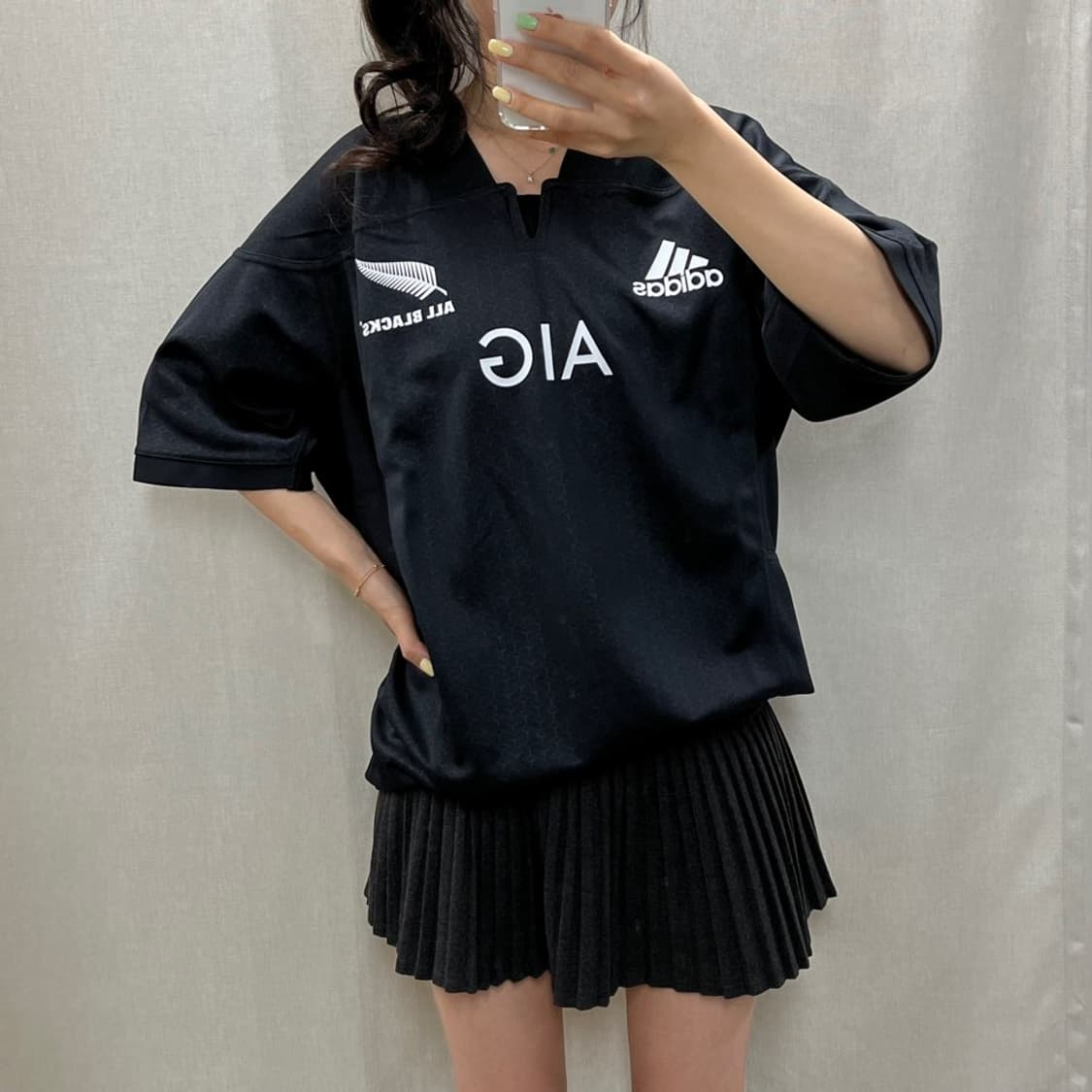 아디다스 올블랙스 럭비 유니폼/#3676 상품이미지2