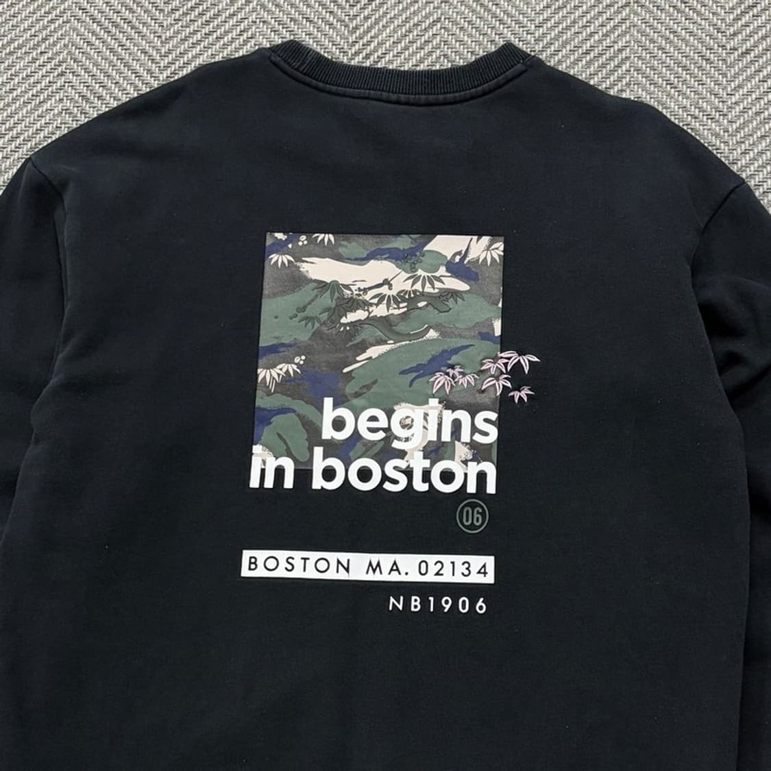 뉴발란스 백프린팅 맨투맨 v2172 상품이미지4