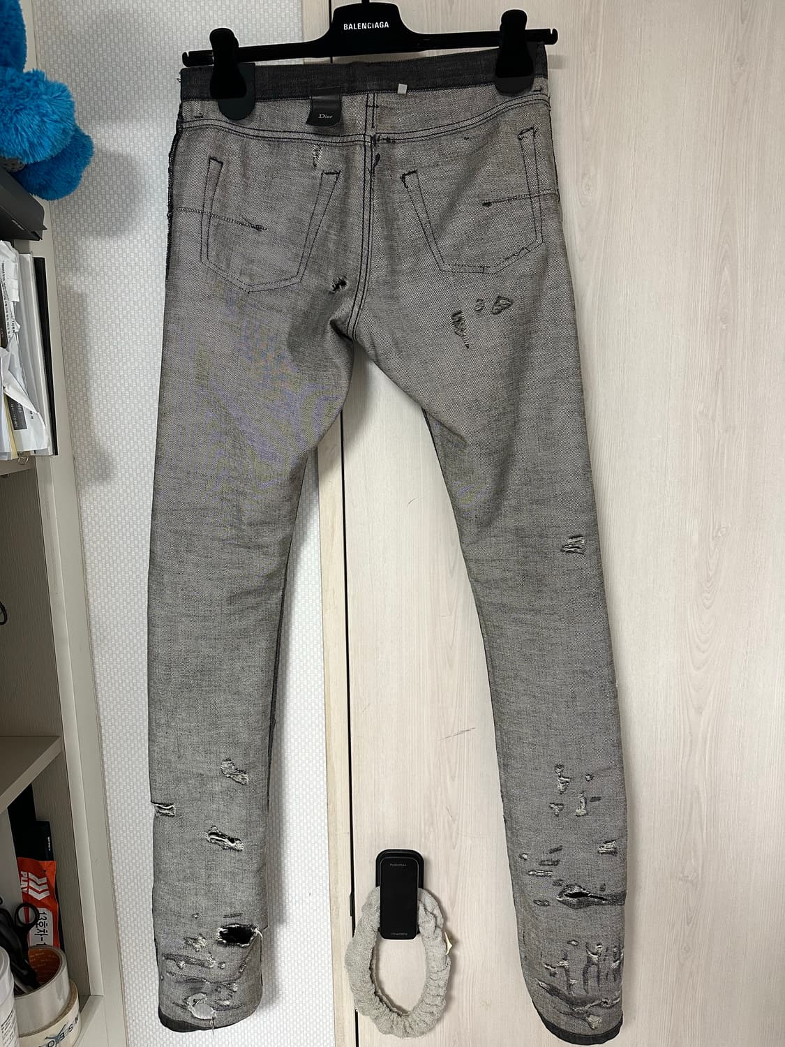 디올 옴므 04ss 스트립 디스 진 29사이즈 상품이미지7