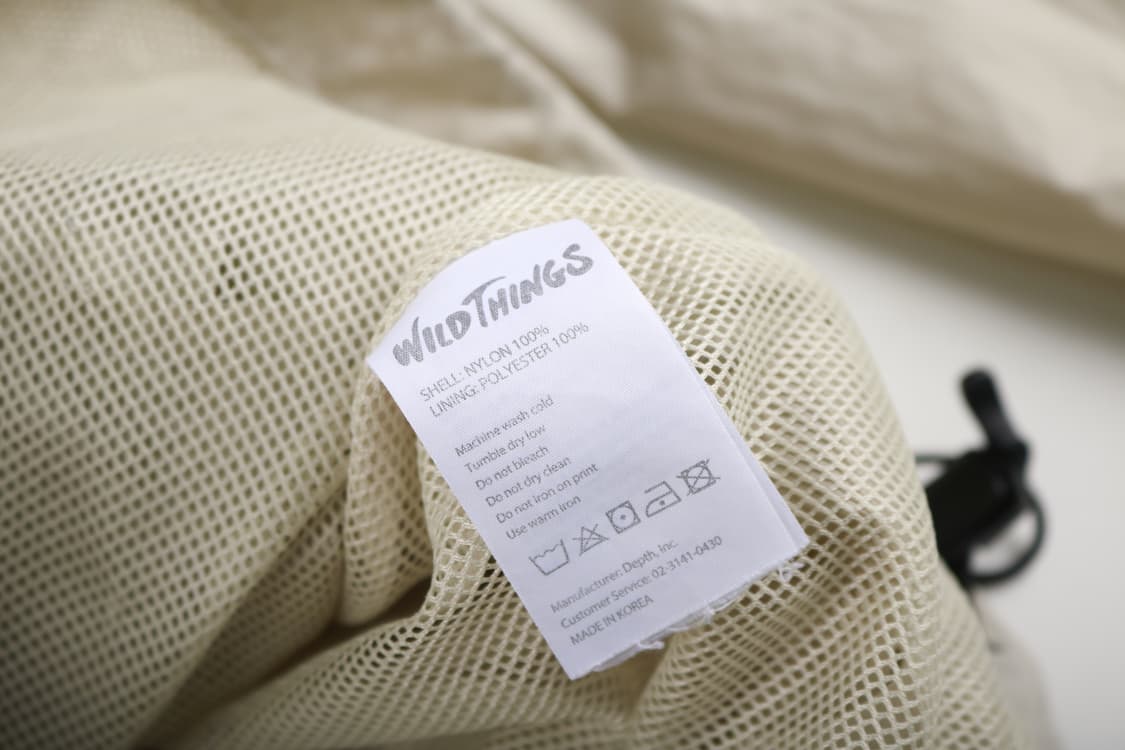 [L] 와일드띵스 나일론 바람막이 자켓 상품이미지7