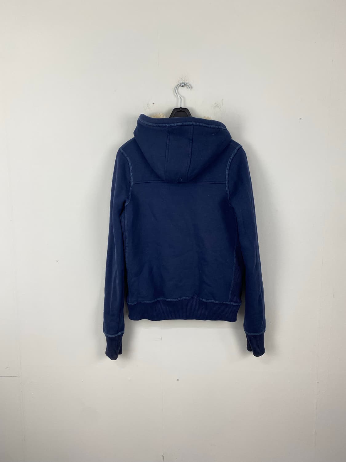 아베크롬비 네이비 양털 후드집업 S 상품이미지2