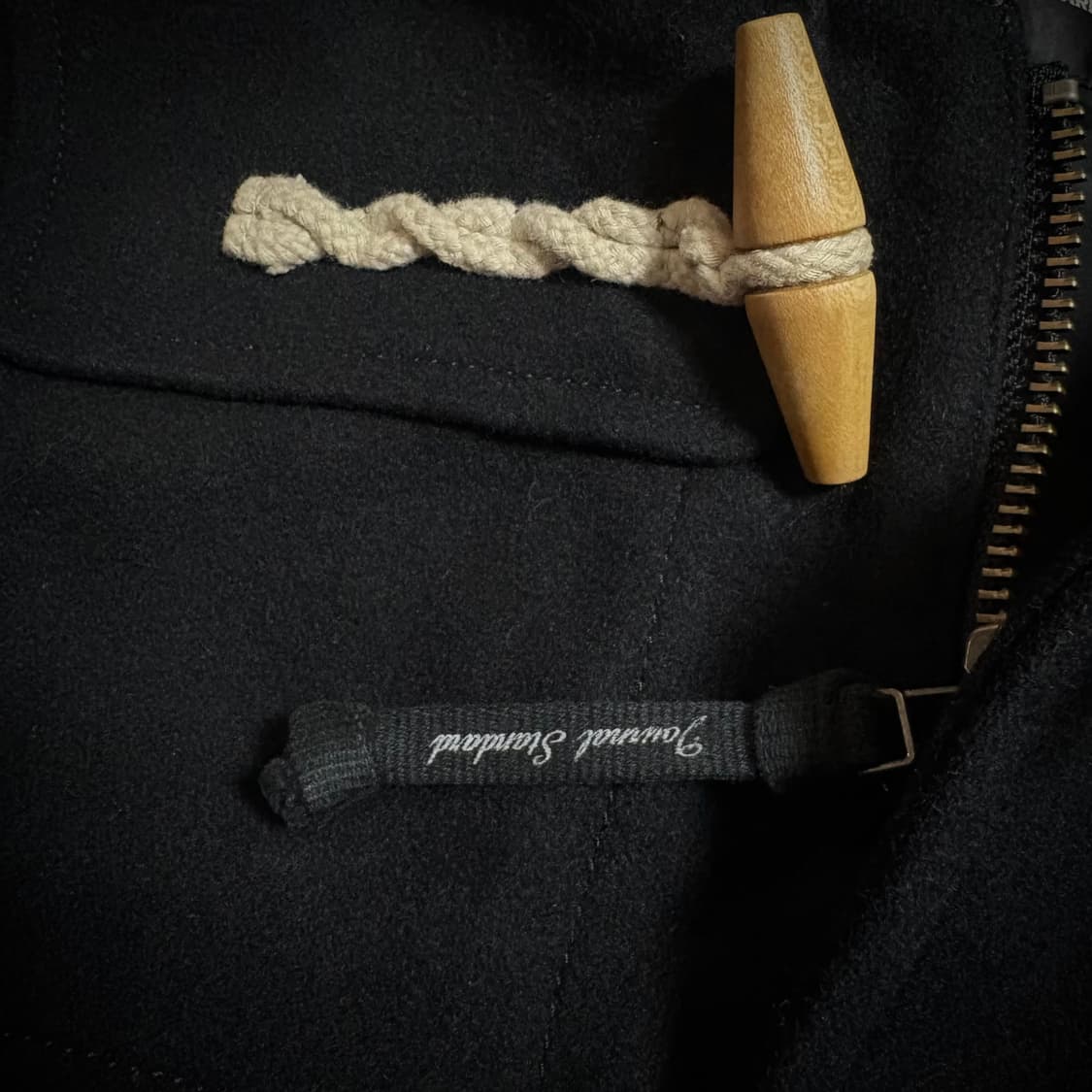 Journal Standard black duffle coat 상품이미지5