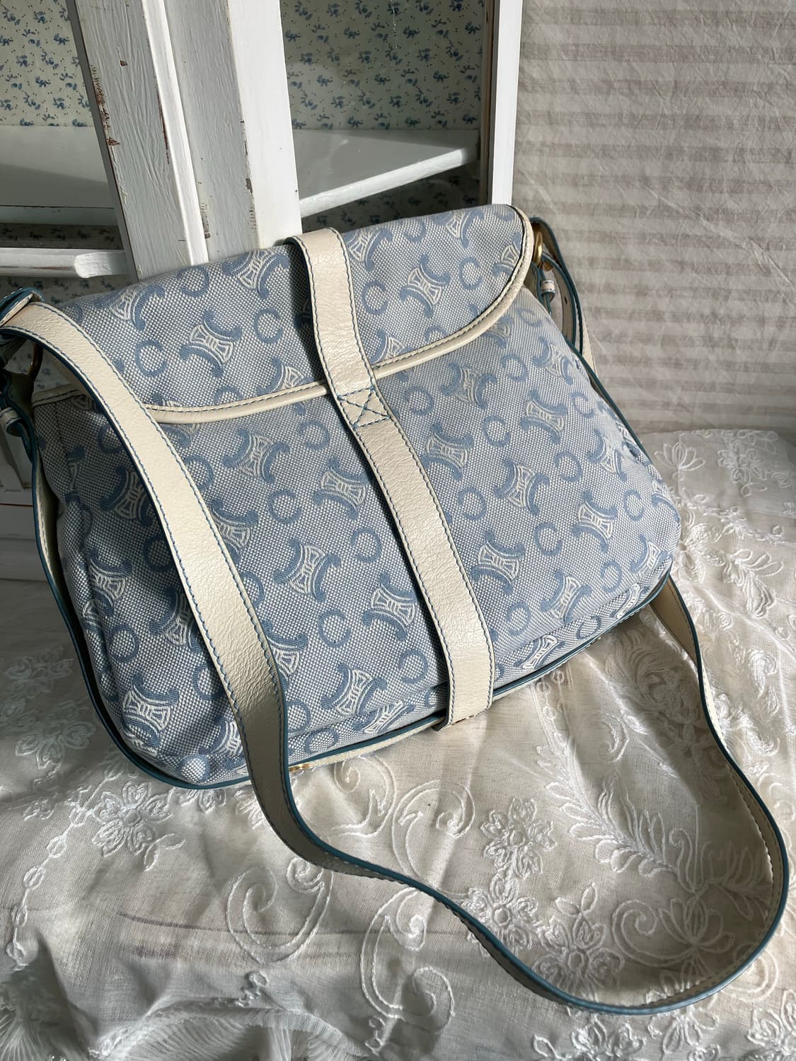 (유일매물)셀린느 데님 숄더백 상품이미지2