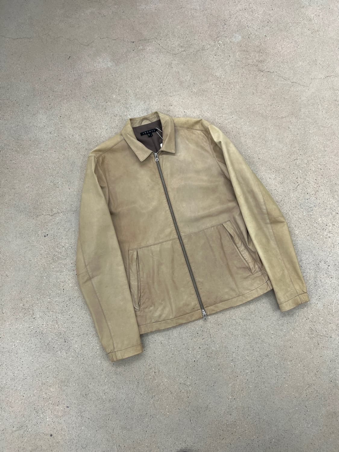 띠어리 램스킨 싱글 라이더 자켓 상품이미지2