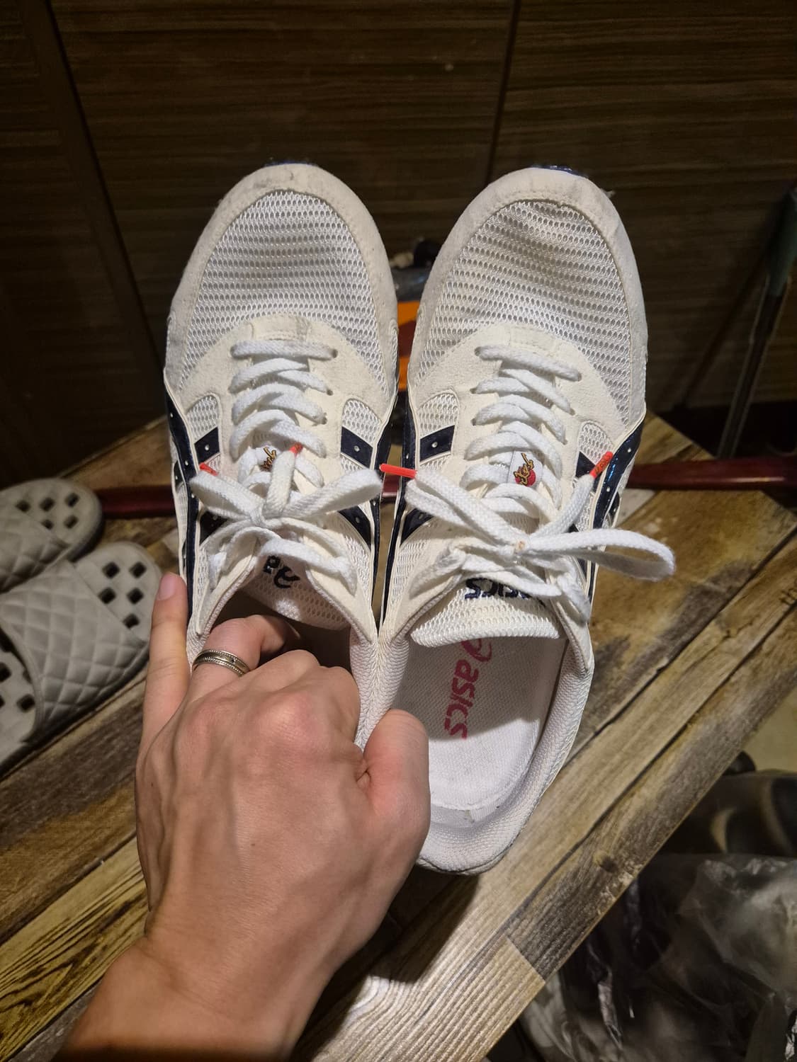 아식스 타샤 재팬 270 사이즈 마일리지 5km 상품이미지1