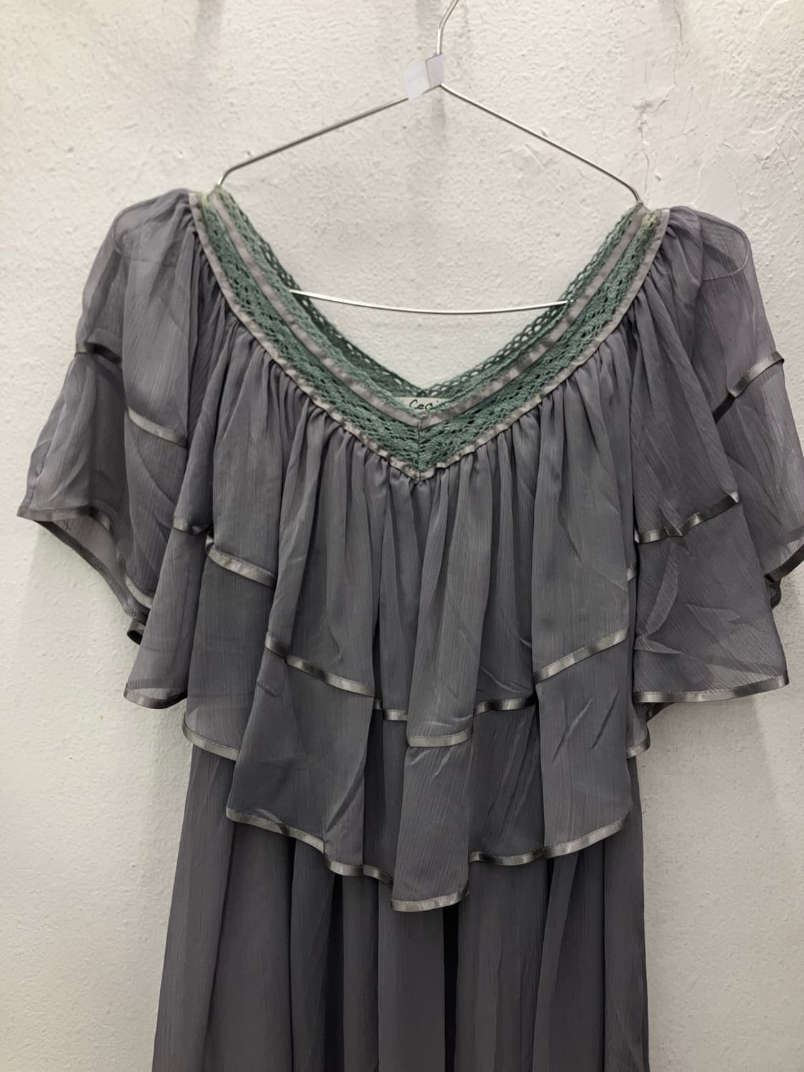 베이비퍼플 프릴 드레스 상품이미지2