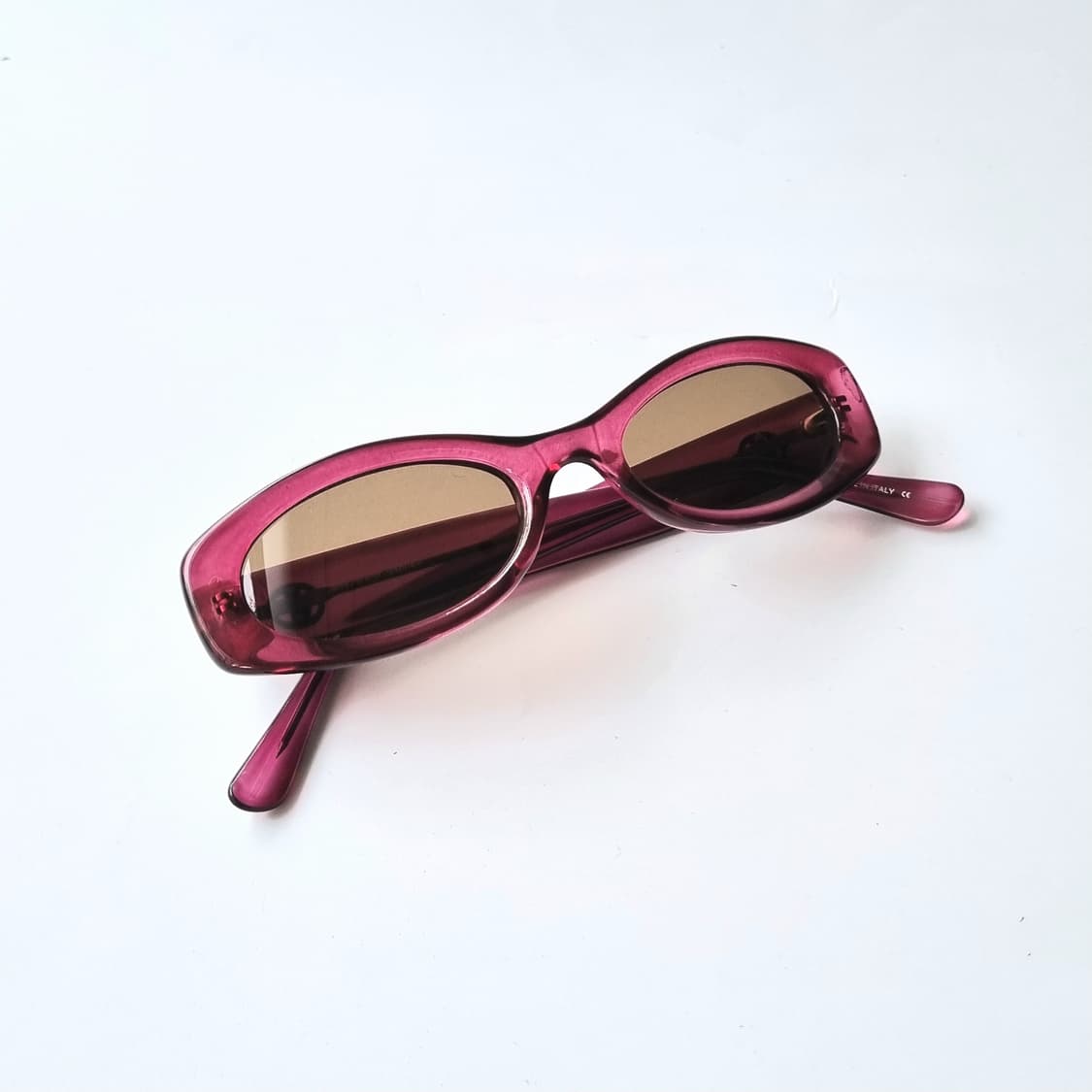 데드스탁 Y2K 감성의 빈티지 오벌 선글라스 상품이미지7