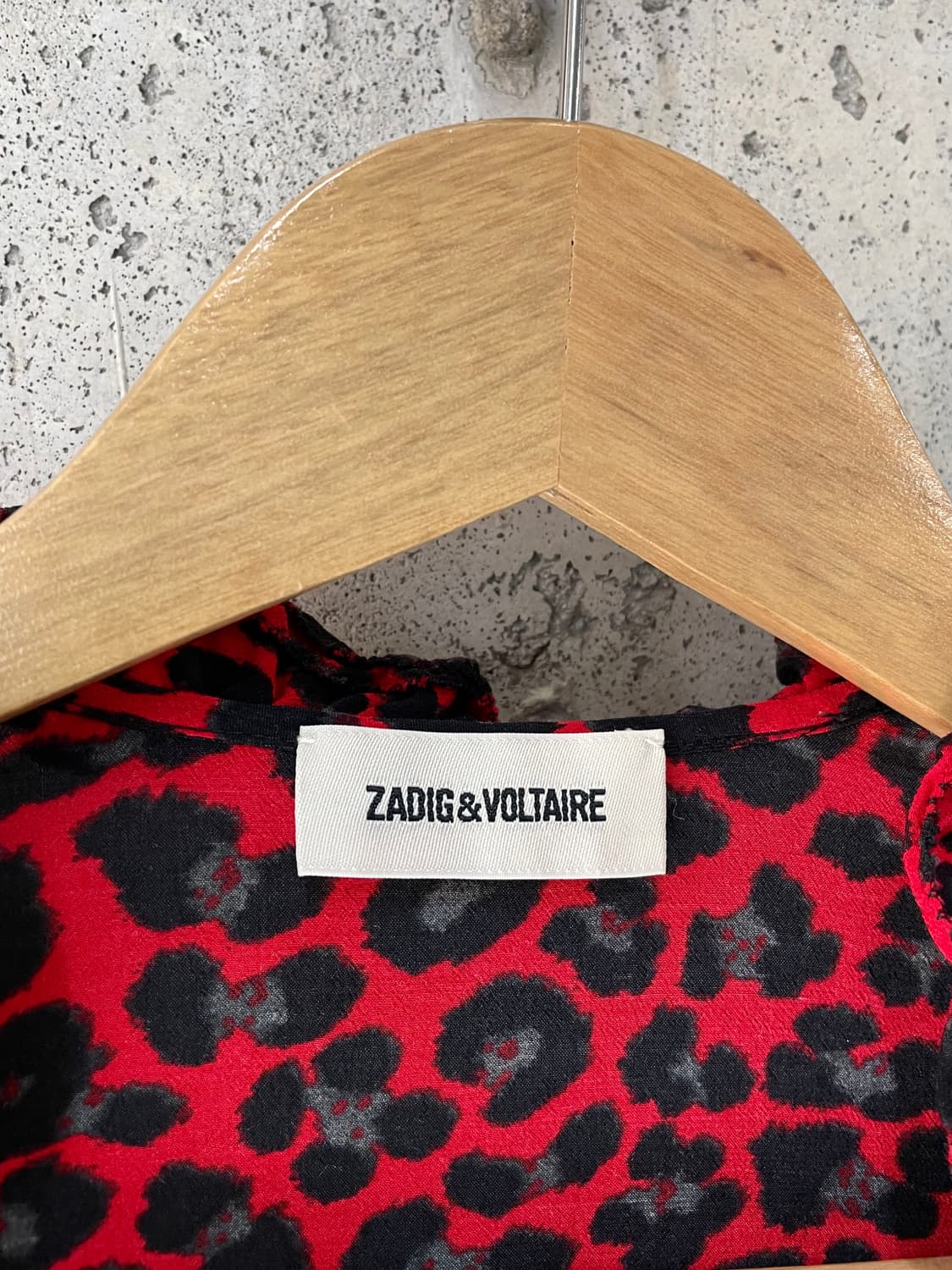 Zadig&Voltaire 쟈딕앤볼테르 레오파드 블라우스 상품이미지6