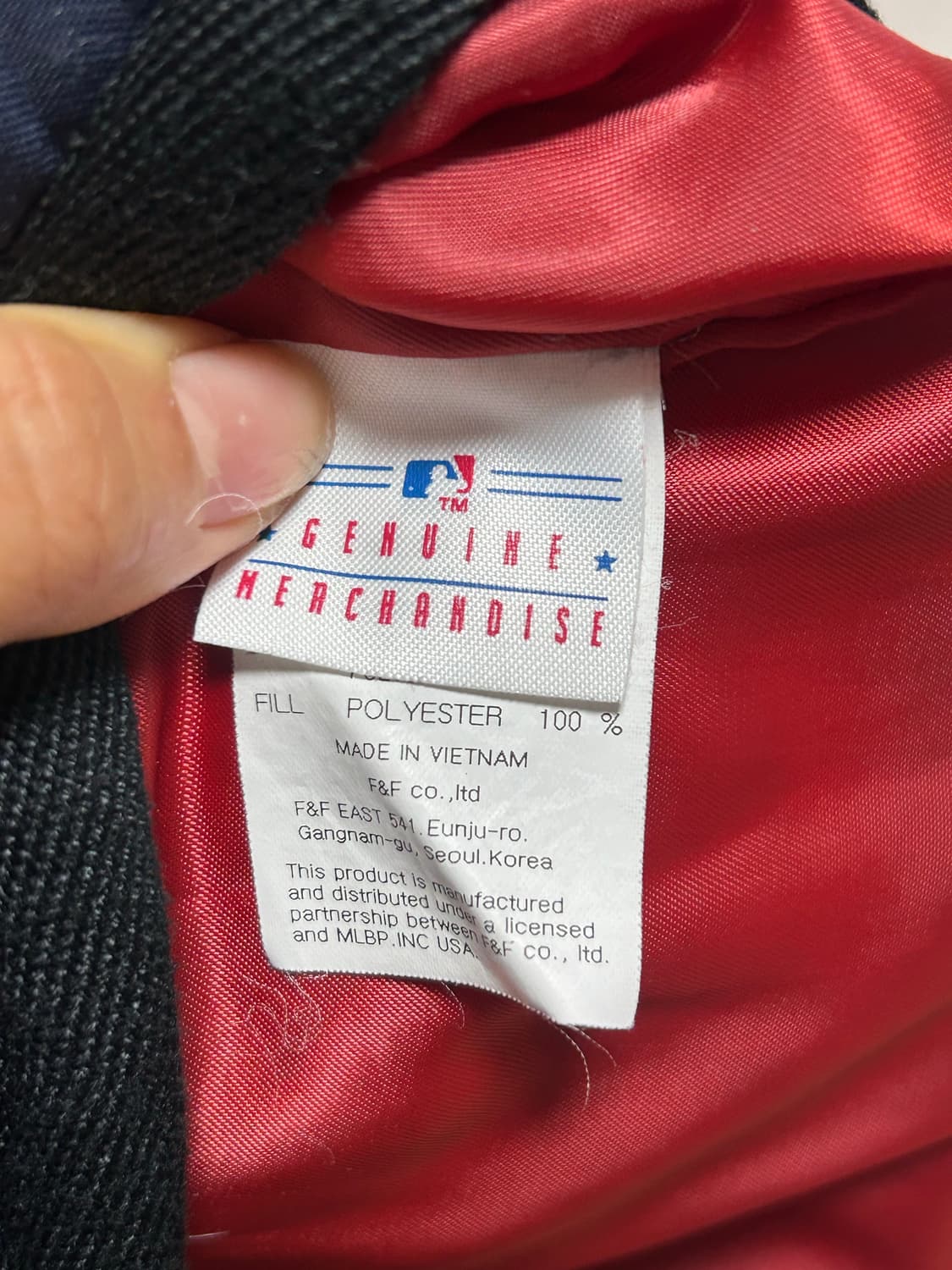 MLB 뉴욕 양키스 퀼팅 자켓 M(95) / 실측 110 상품이미지4