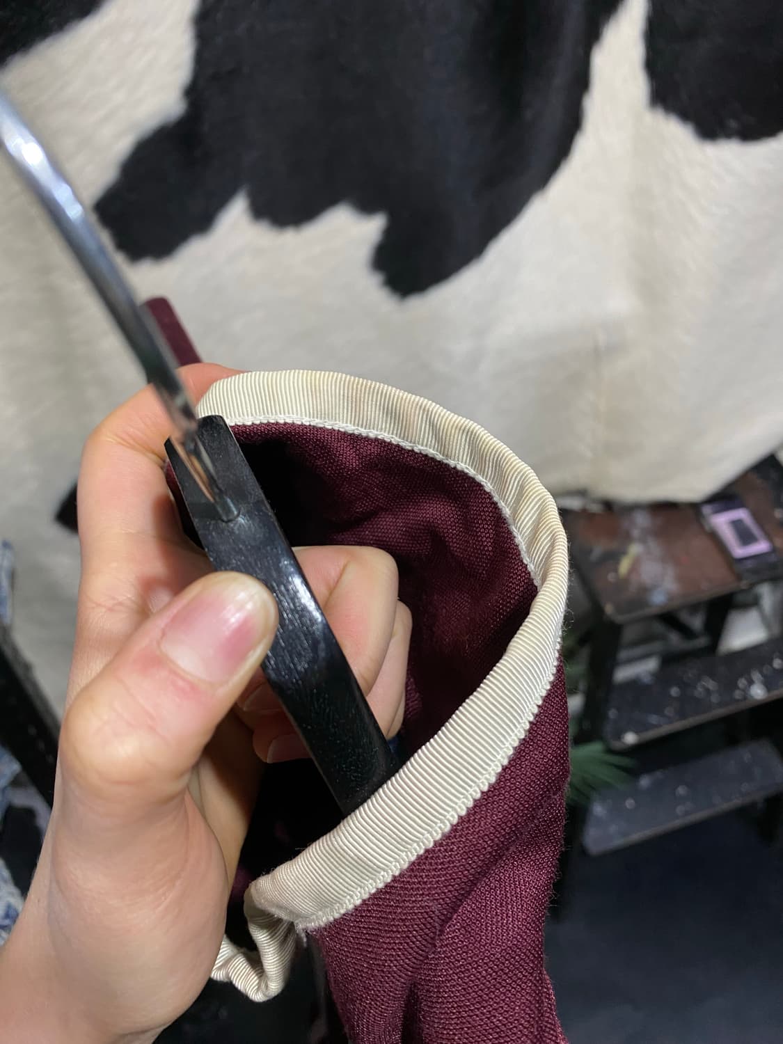 Nautica 버건디 라인포인트 져지집업 상품이미지6