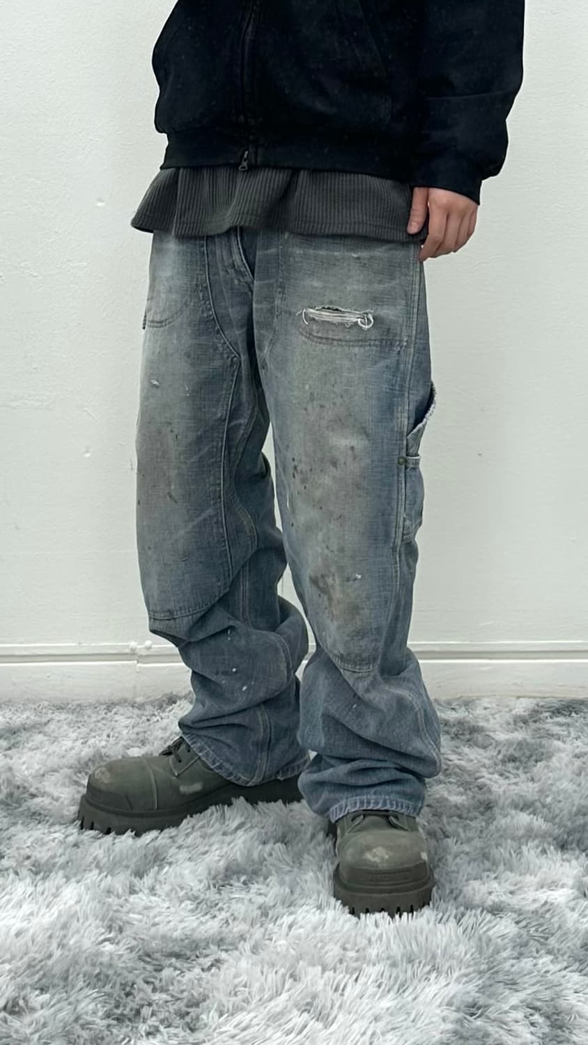 00s 칼하트 더블니 카펜터 팬츠 상품이미지10