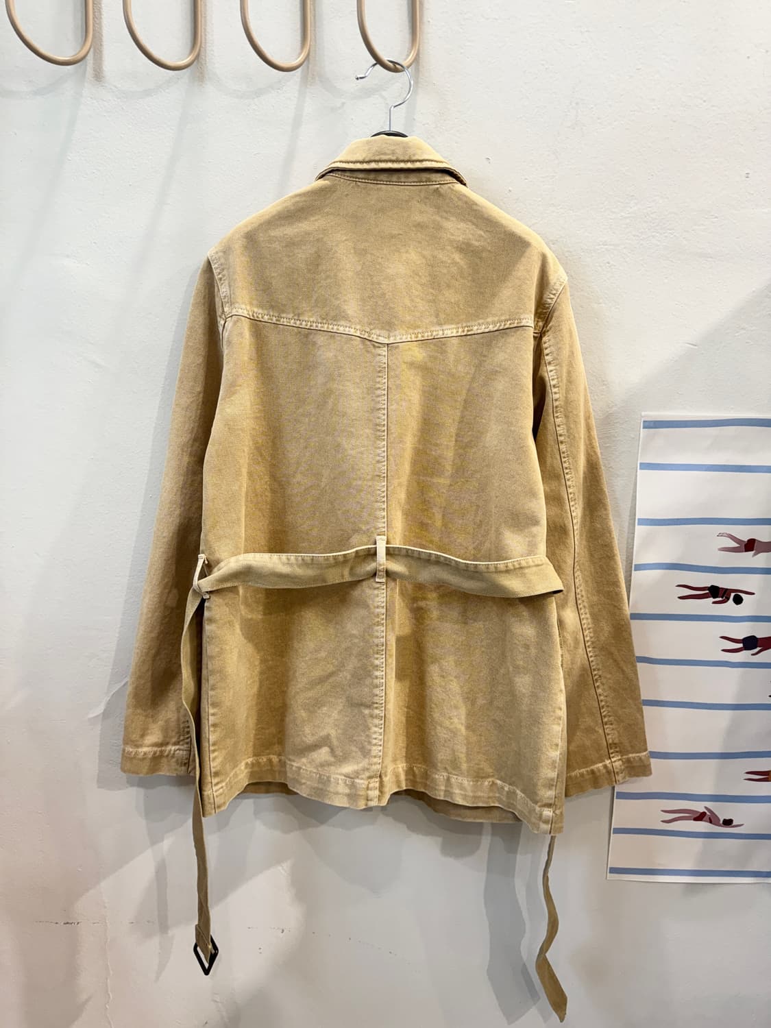 zara 벨티드 워크자켓 상품이미지6