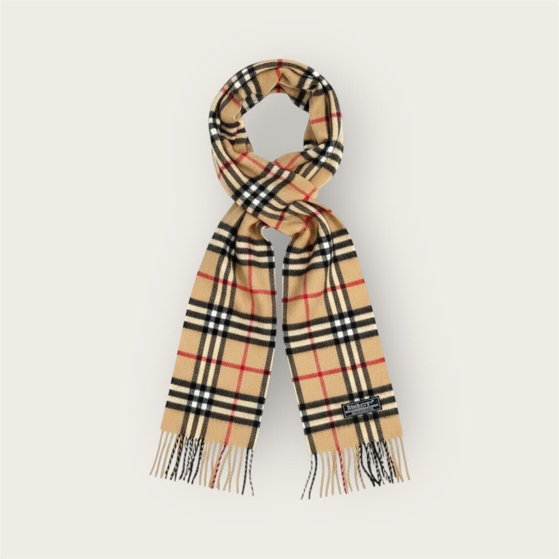 버버리 노바체크 캐시미어X램스울 머플러 상품이미지1