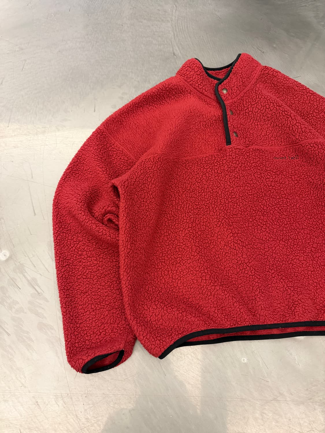 2000s MONTBELL FLEECE PULL OVER 몽벨신칠라자켓 상품이미지4