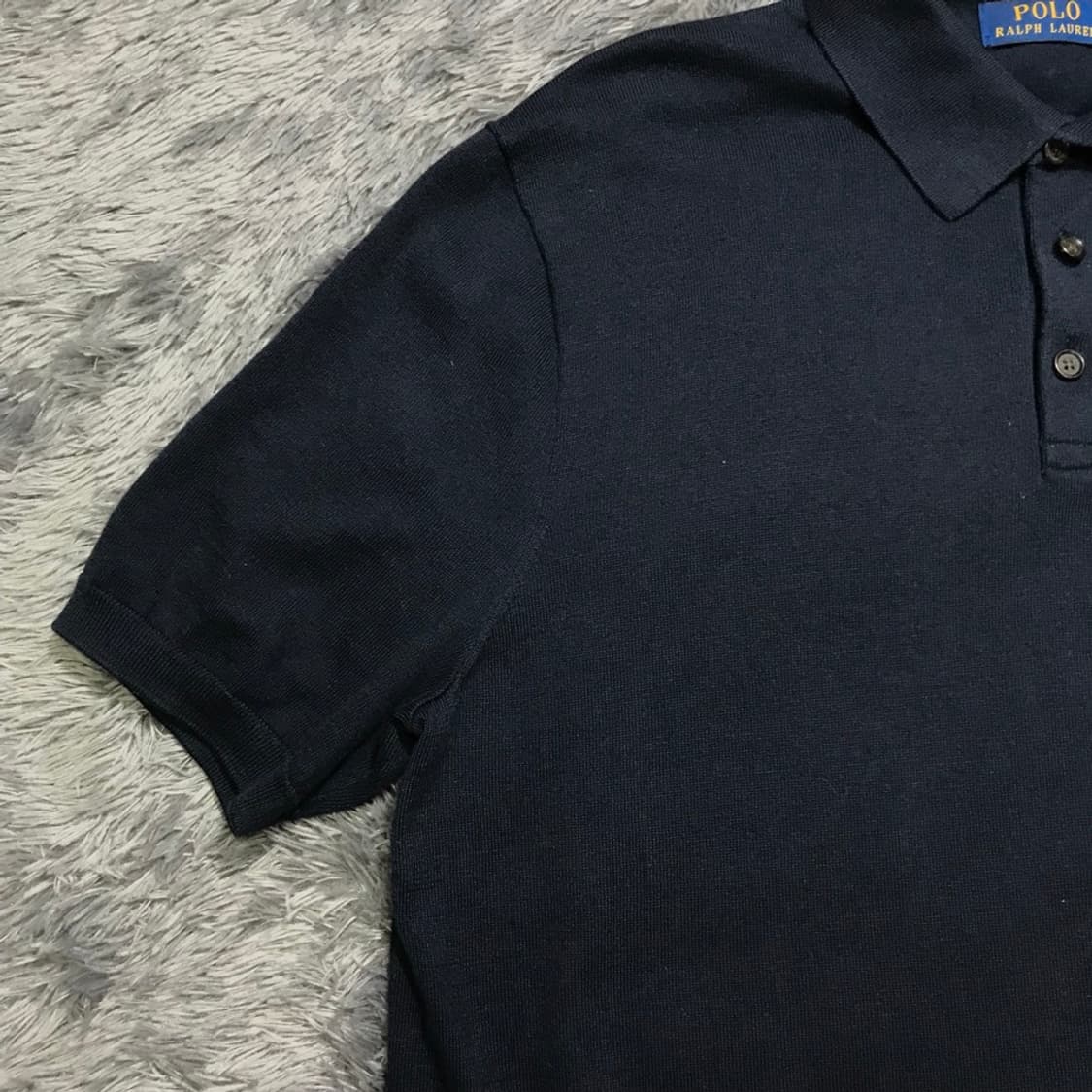 [[L/G,A급] 폴로(POLO)랄프로렌 화이트로고 카라반팔 니트@791 상품이미지5