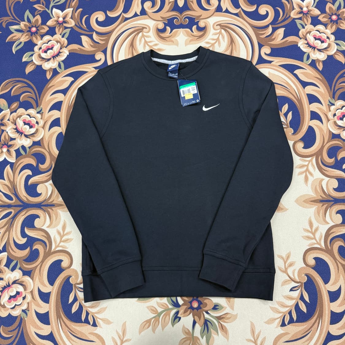 (XL)나이키 NIKE 솔로스우시 맨투맨(블랙,새상품) 상품이미지1