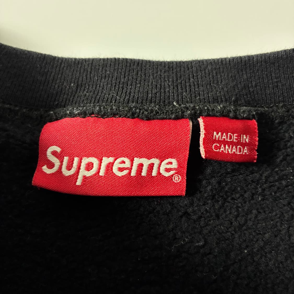 Supreme  슈프림 스텝 아크 크루넥 블랙 맨투맨  상품이미지5