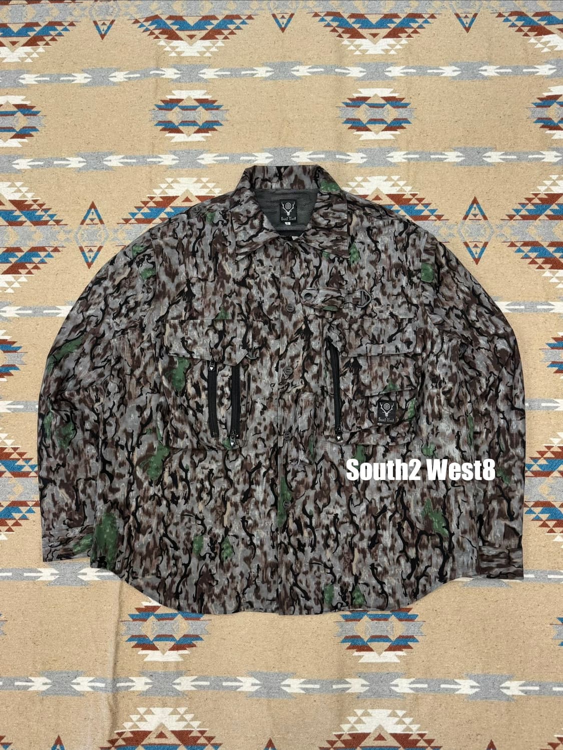 [L] South2 West8 남이서팔 텐가라 트라우트 셔츠 상품이미지1