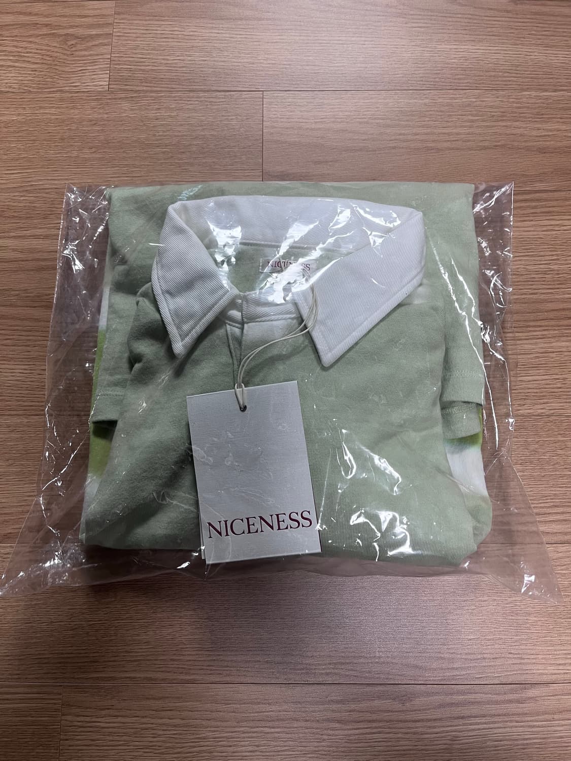 나이스니스 25ss 롱슬리브 pk MOORE 그린 L 상품이미지7