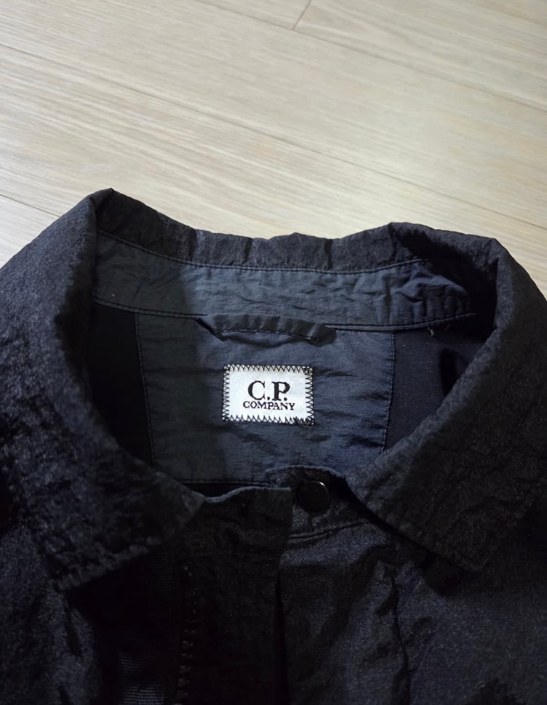 CP컴퍼니 M.T.T.N. 나일론 가먼트 다잉 자켓 (블랙) 상품이미지6