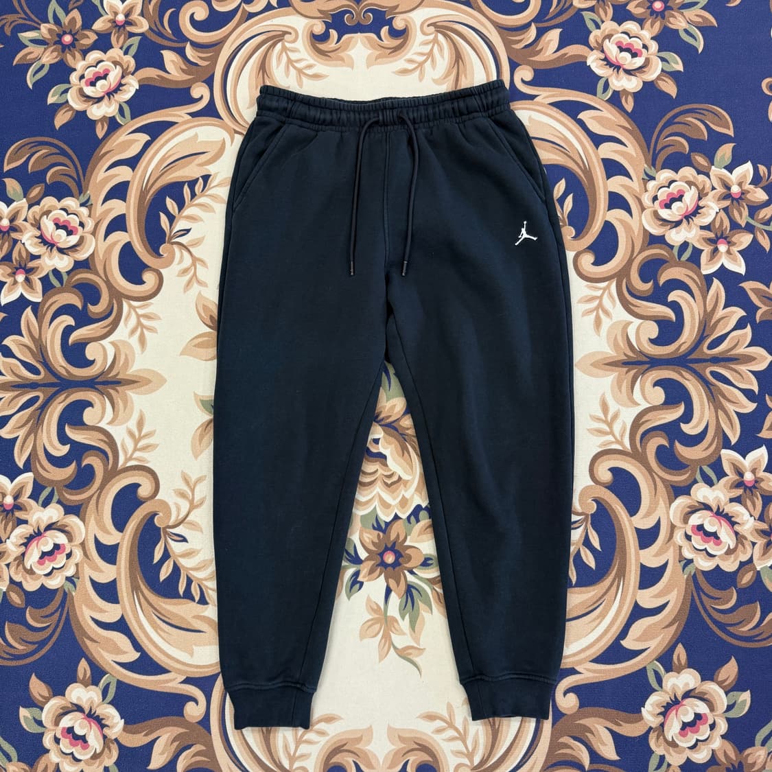 (L)나이키 Nike 조던 코튼 조거팬츠(블랙) 상품이미지1