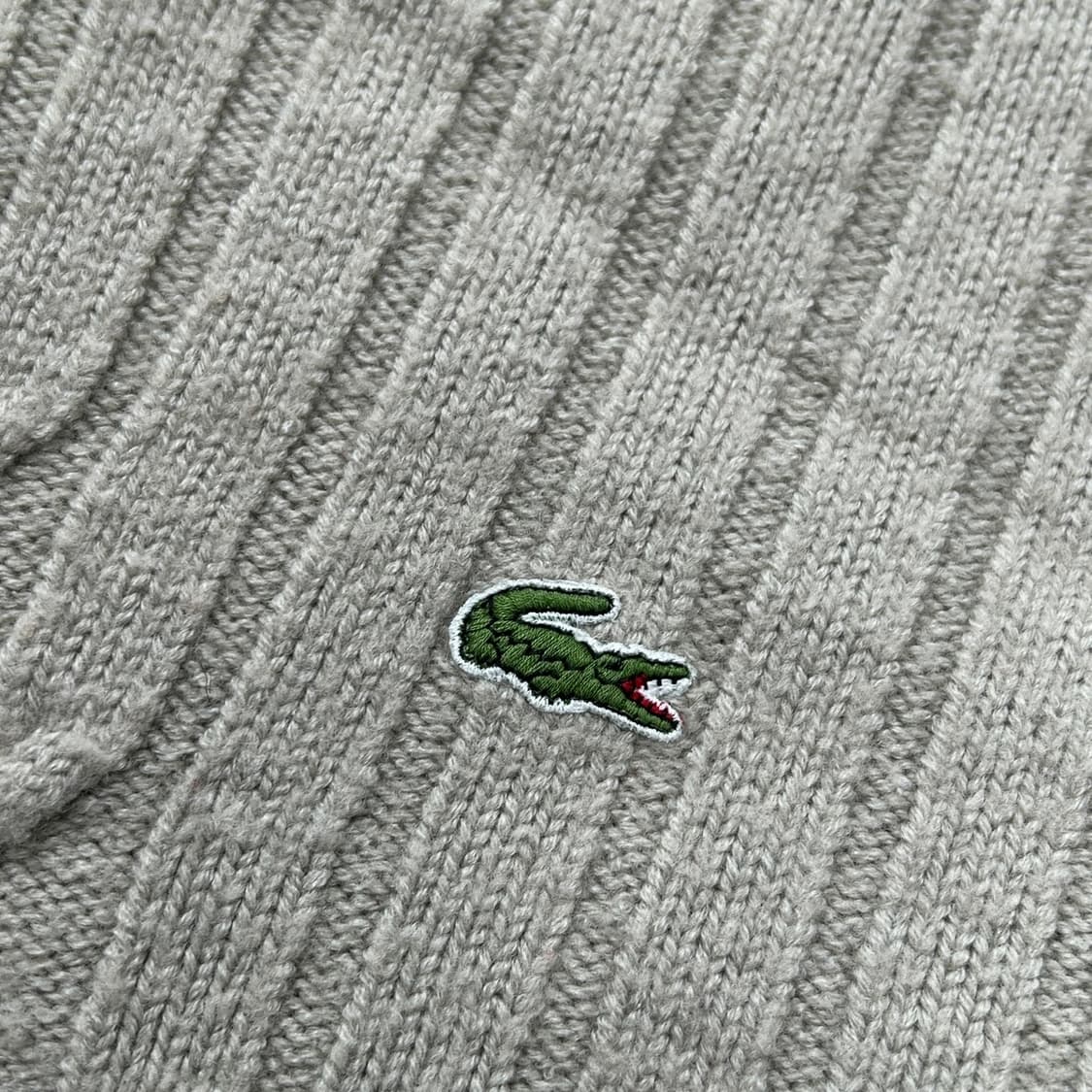 라코스테 베이지 라운드 케이블 니트 상품이미지4