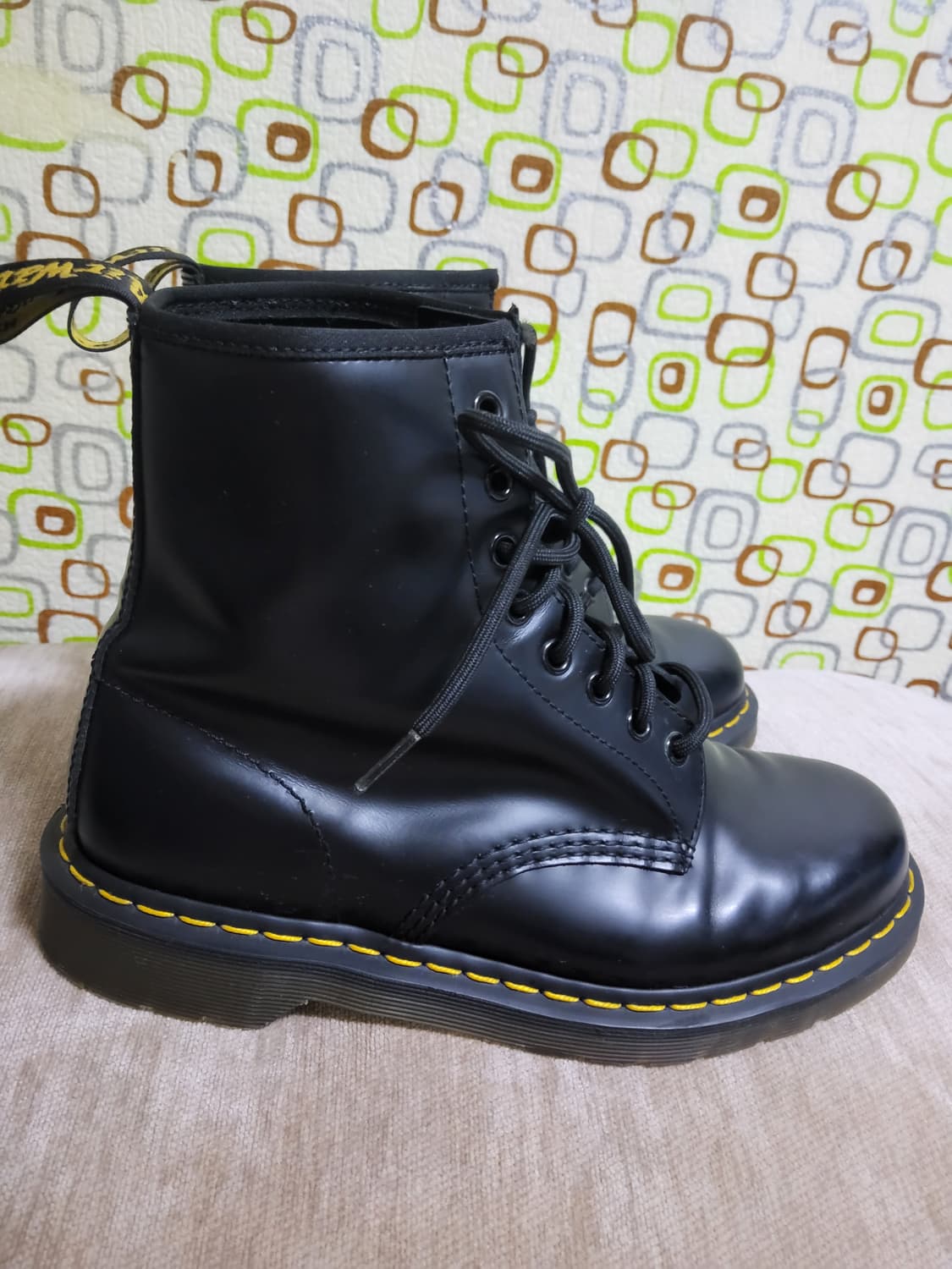 닥터마틴 8홀 1460모델 260사이즈 블랙  상품이미지3