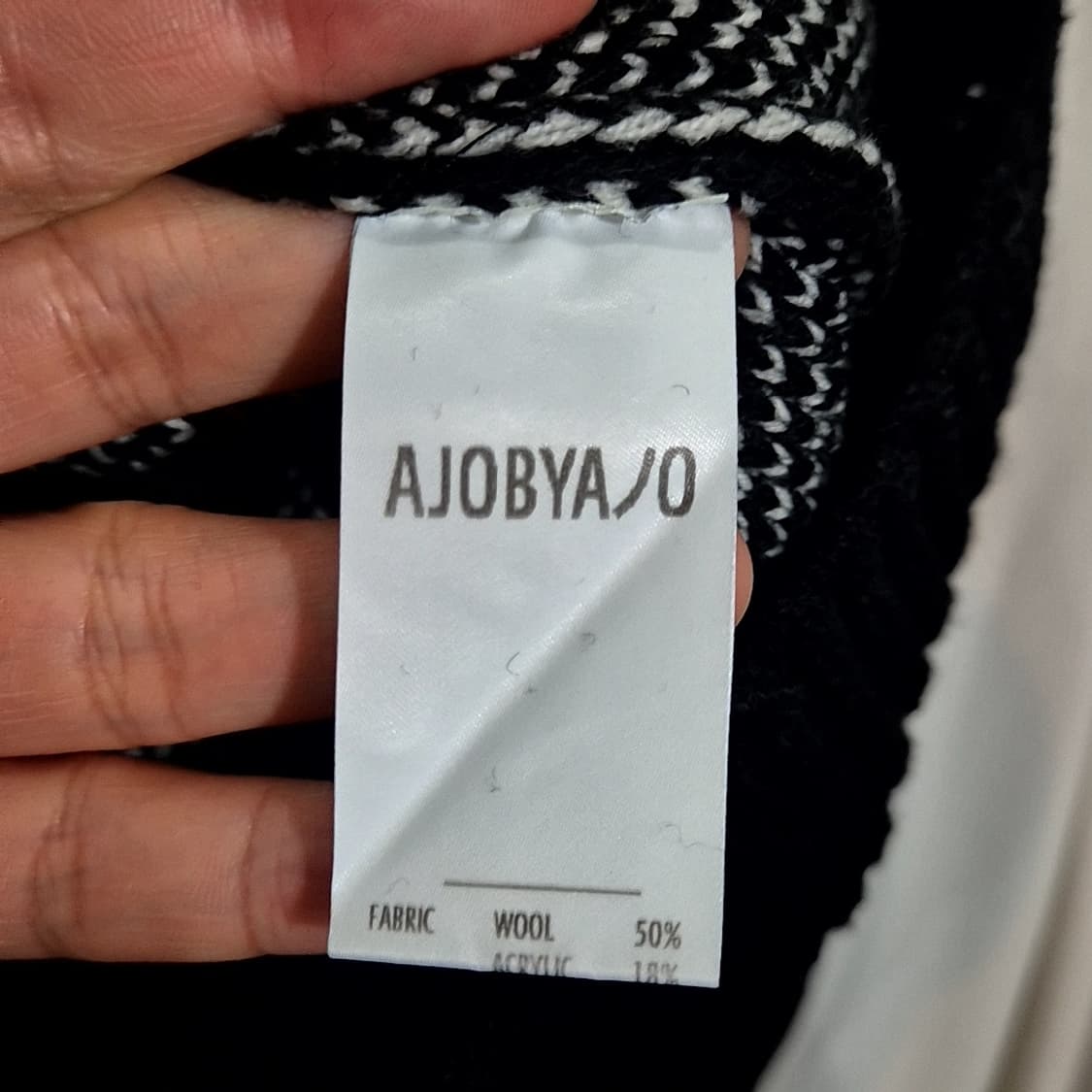 아조바이아조 PBA DBOF 후드 니트 상품이미지5