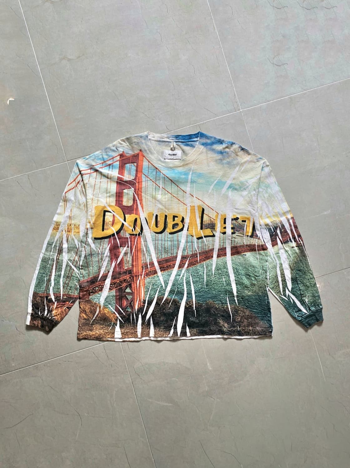 19ss Doublet 금문교 프린지 롱슬리브 상품이미지1