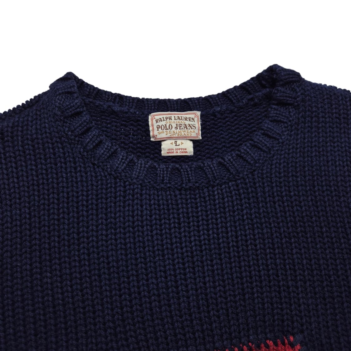 [L] 폴로 진스 성조기 니트 상품이미지8