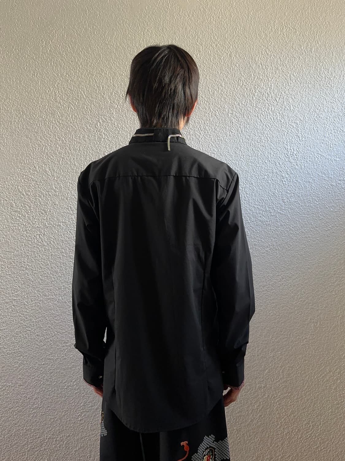 e rin ai e 비즈 & 행커치프 드레스 셔츠 상품이미지5