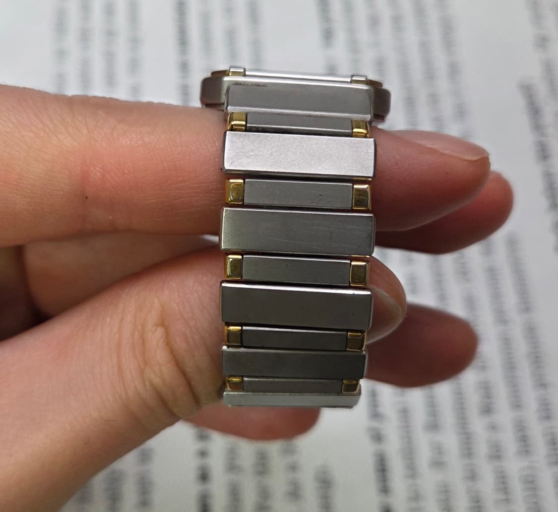 빈티지 세이코 사각탱크 그레이 다이얼 칼침핸즈 슬림쿼츠 브레이슬릿 ver 상품이미지5