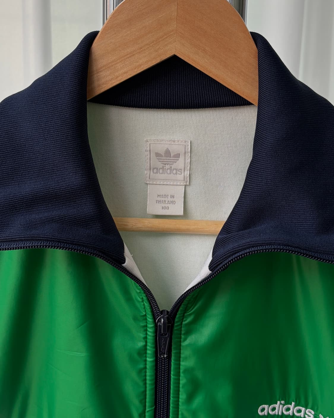 [L]아디다스 트레포일 나일론 흰초 트랙탑 져지 상품이미지7