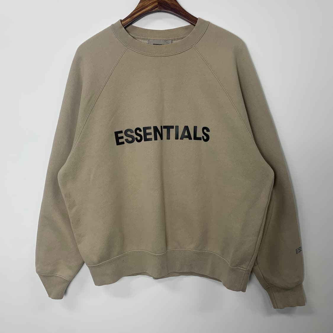 피어오브갓 에센셜 베이지 스웻셔츠 맨투맨 상품이미지2